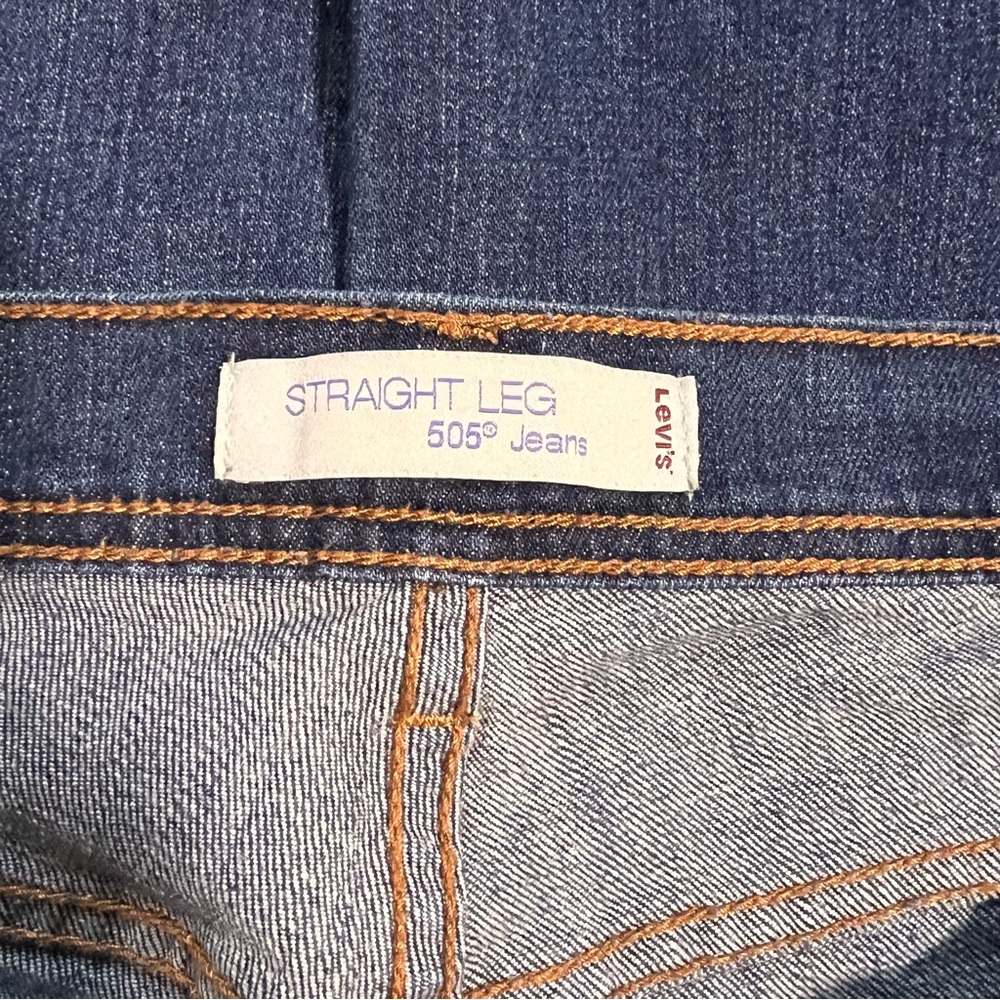 Levi’s 505 Straight Leg Women’s Denim Jeans Size 6 M - Picture 8 of 11